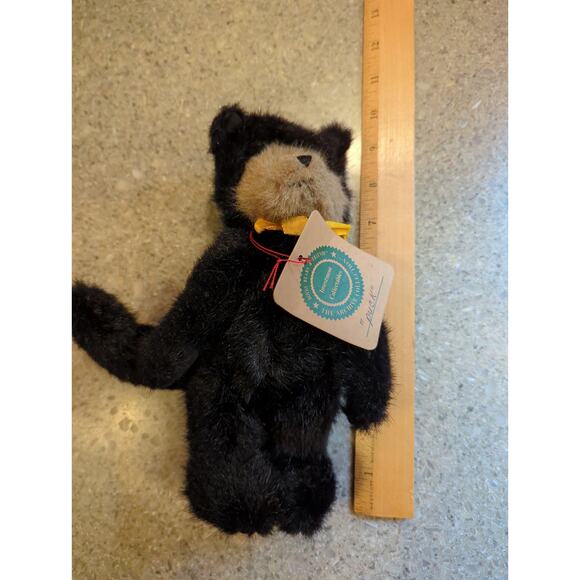 Boyds Bears Puck Black Cat Costume Archive Collection Articulated Arms & Legs 10 - Picture 3 of 8
